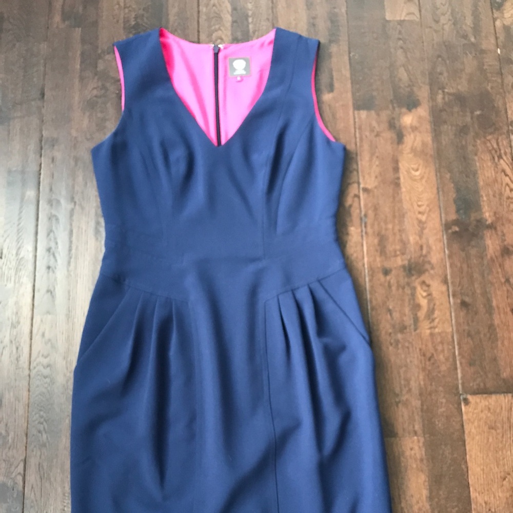 Vince Camino Navy Dress